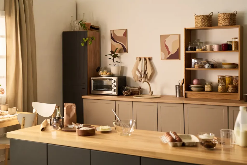 qué es una cocina americana